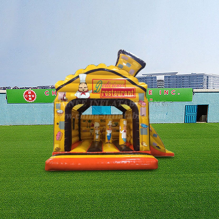 T2-4823 Restaurant Inflatable Combo
