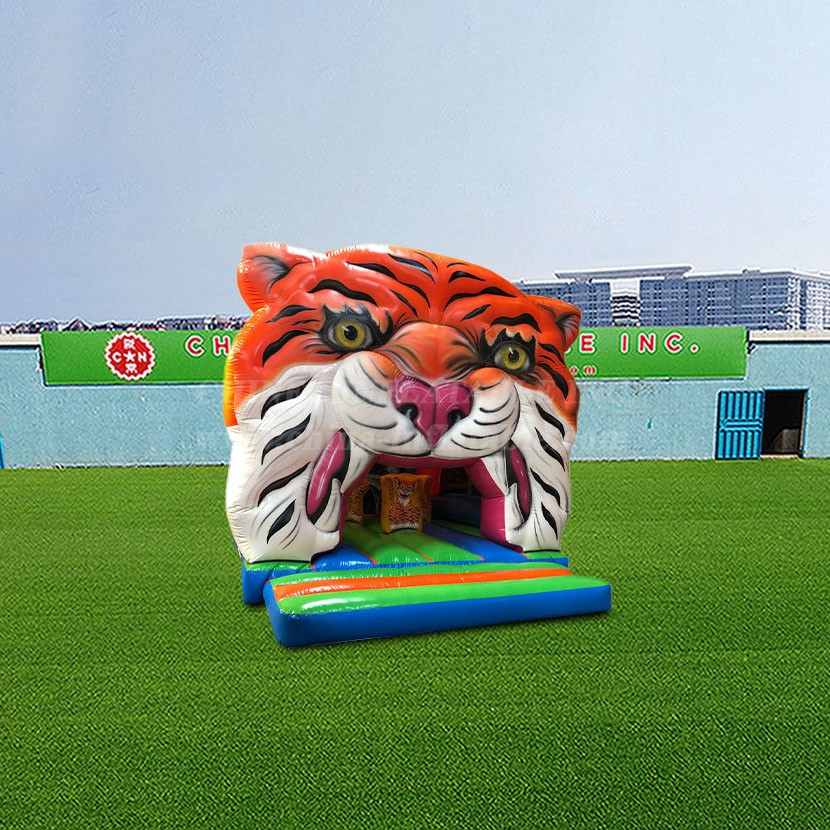 T2-4867 Tiger Bounce House
