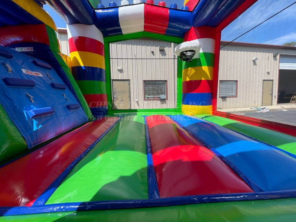 T2-4543 Block Party Combo With Water Slide