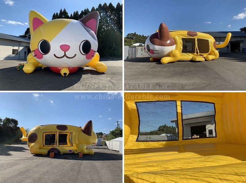 T2-4690 Big Face Cat Bounce House