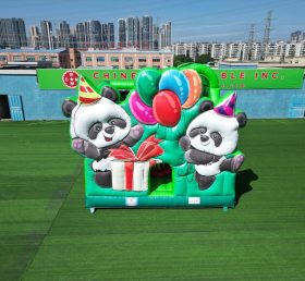 T2-4968 Party Panda opblaasbaar kasteel