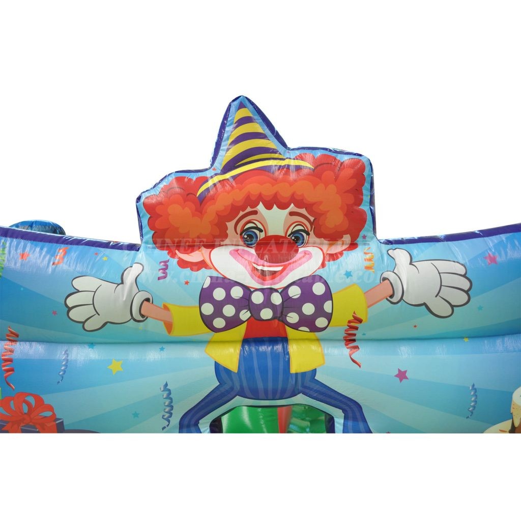 T2-4955 Clown Birthdays Bounce House