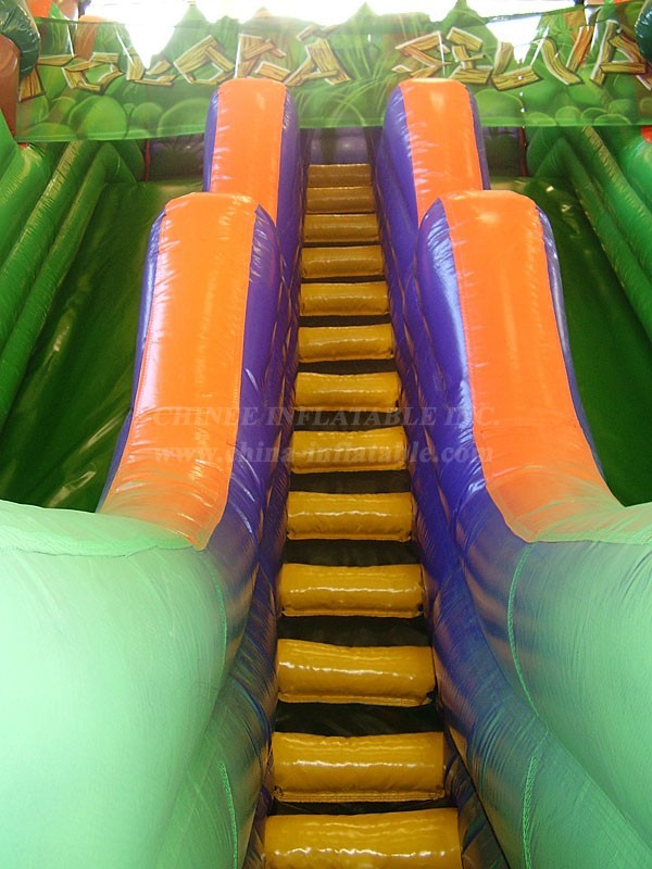 T8-4292 Jungle Theme Inflatable Slide