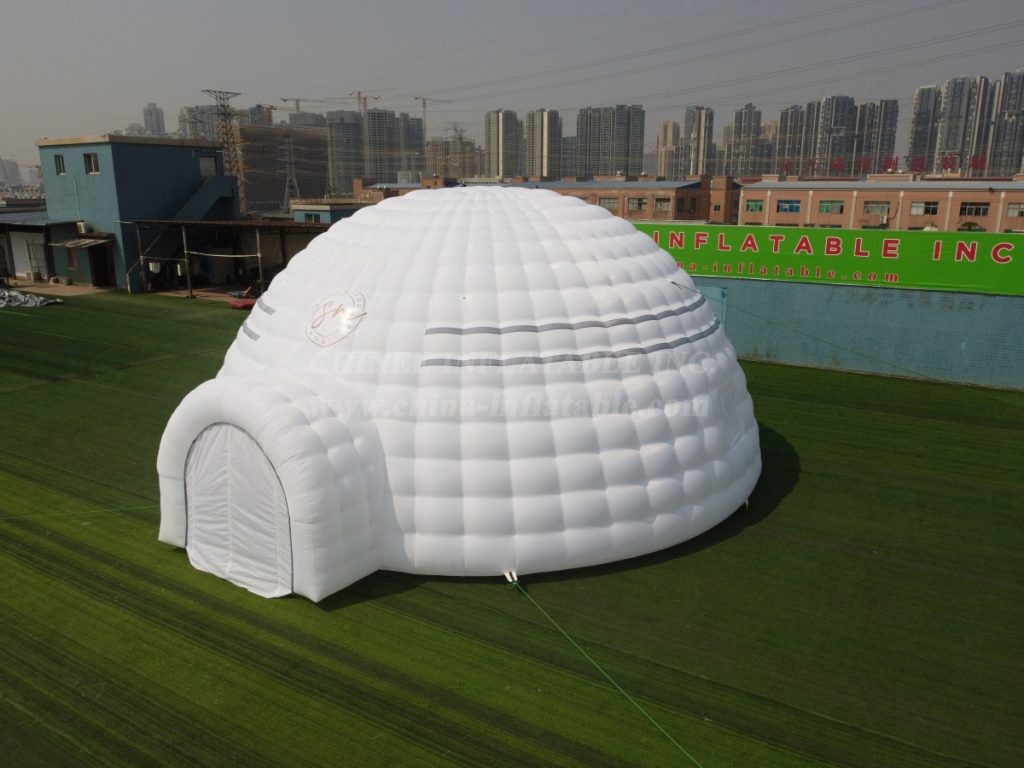 Tent1-5100 Customizable 10M Inflatable Dome Tent