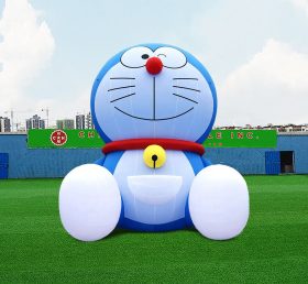 S4-621 Reuzencartoonreclame opblaasbaar filmkarakter blauwe Doraemon