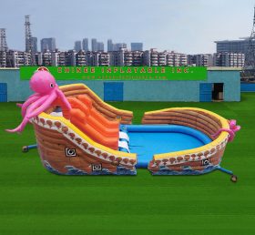 Pool2-823 Octopus-themazwembad