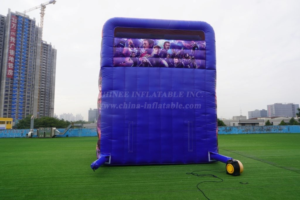 T8-6000 Avengers-Themed Inflatable Slide